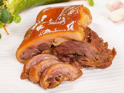 卤猪头肉