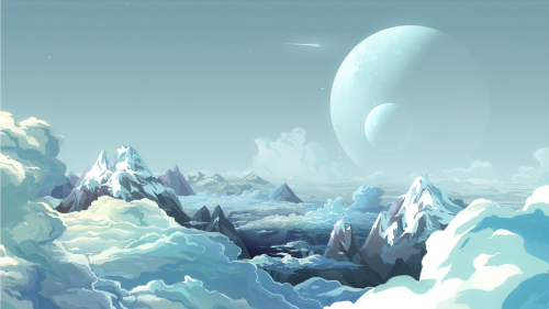 mountain peaks
