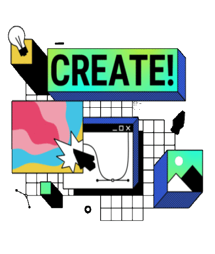 memphis-web-design-with-the-word-create.gif