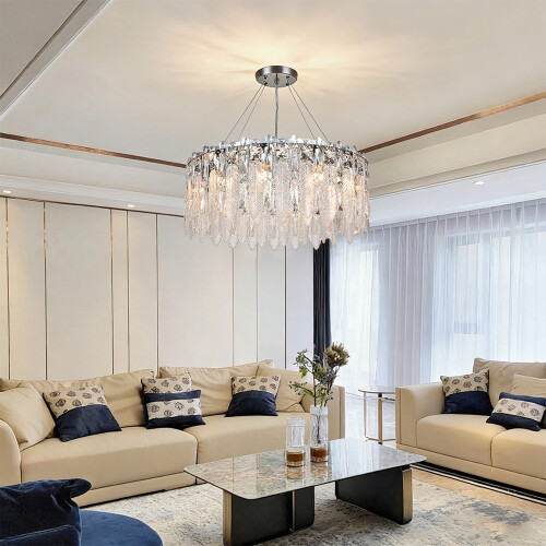 living room chandelier