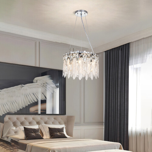bedroom chandelier