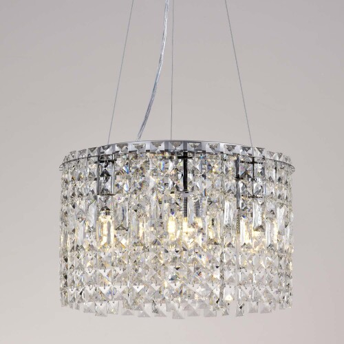 Chrome Crystal Chandelier (2)