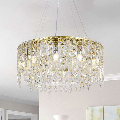Copper Color crystal chandelier (10)