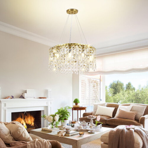 living room chandelier